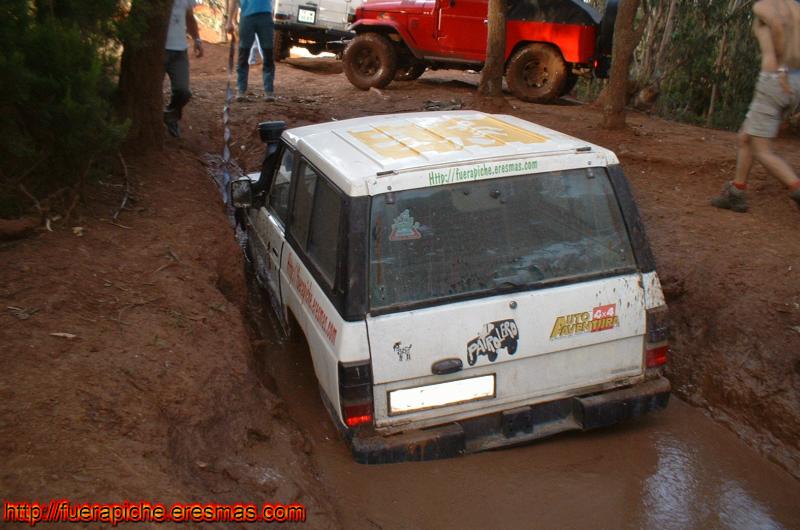 4x4 en el barro